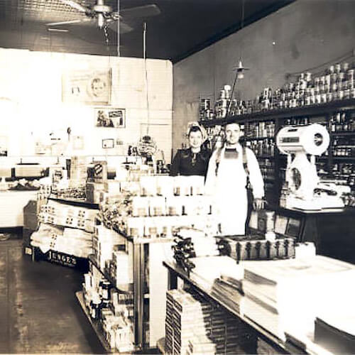 Inside Ossana's Grocery Store
